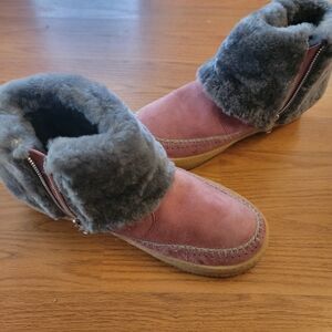 Laidback London Cozy Sherling Slippers